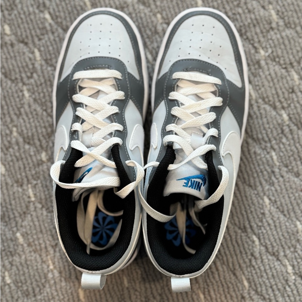 Youth Nike Court Borough Sneakers - like new!